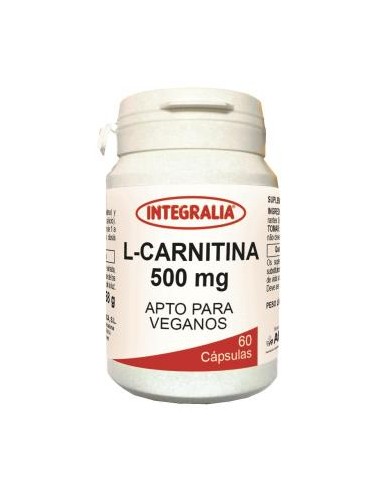 L-Carnitina 500Mg 60Cap. de Integralia