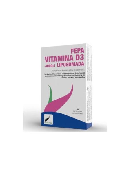 Fepa Vitamina D3 Liposomada 400Ui 40Cap. de Fepadiet