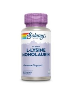 L-Lysine Monolaurin 60Vcaps. de Solaray