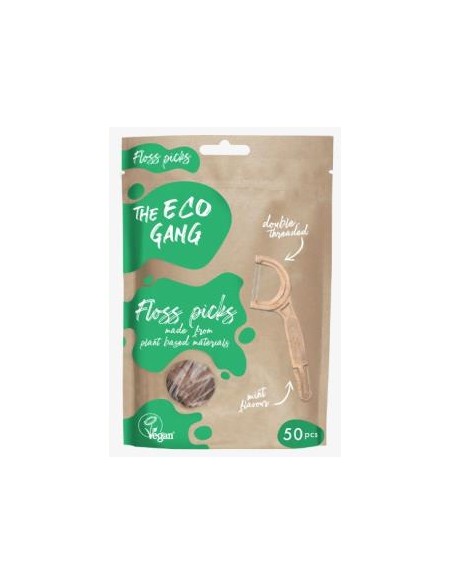 Floss Pick Menta 50Ud de The Eco Gang
