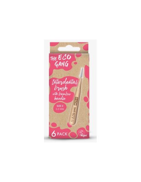 Cepillo Interdental Bambu Nº3 0,5Mm 6Ud. de The Eco Gang