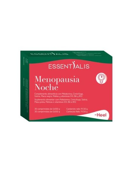 Essentialis Menopausia Noche 30 Comp. de Heel