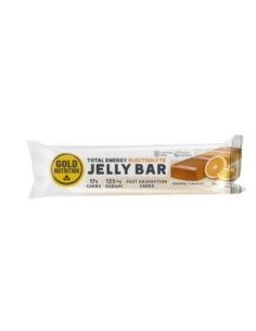 Jelly Bar Electrolyte Naranja 15Ud de Gold Nutrition