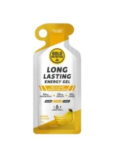 Long Lasting Gel Platano 16Ud. de Gold Nutrition
