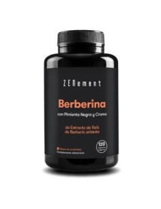 Berberina Con Pimienta Negra Y Cromo 120Caps. de Zenement