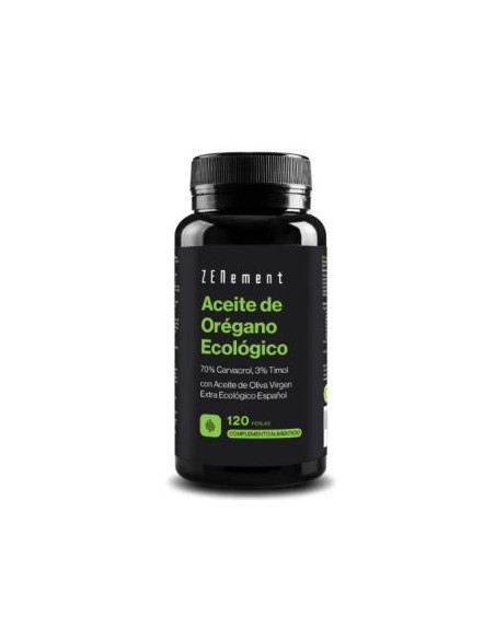 Óleo de orégano com Ac. Oliva 120 Pérolas Zenement