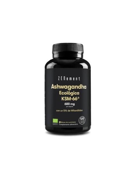 Ashwagandha Ksm-66 120Cap. de Zenement