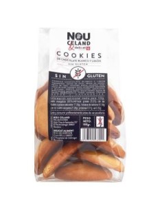 Cookies Chocolate Blanco Y Limon 100Gr. S/G de Nouceland