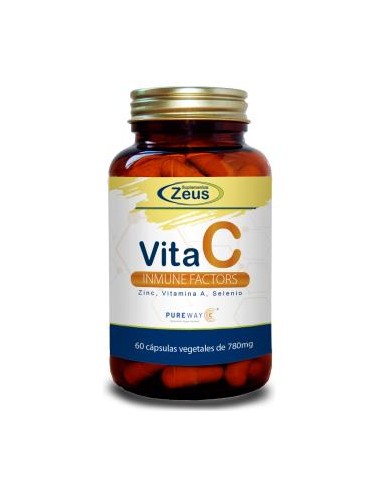 Vitamina C Inmune Factors 60Cap. de Zeus