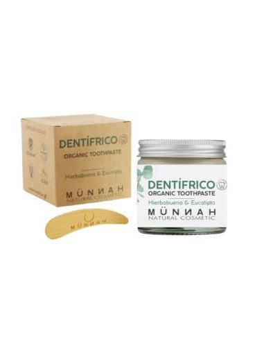 Dentifrico Hierbabuena Y Eucalipto 120 Ml de Munnah