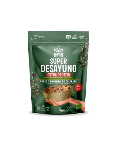Super Desayuno  Extra Protein 360 Gr de Iswari