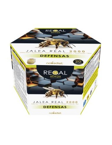 Regal Abeja Defensas Jalea Real 2000 20Viales de Novadiet