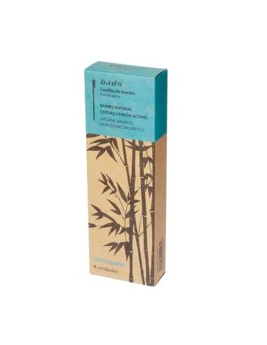 Cepillo Dental Bamboo Suave Pack 4Uds de Bads