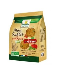 Galletas Saladas Sabor A Italia 125 Gr de Moulin Des Moines