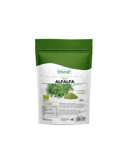 Alfalfa En Polvo Bio 200Gr de Inkanat