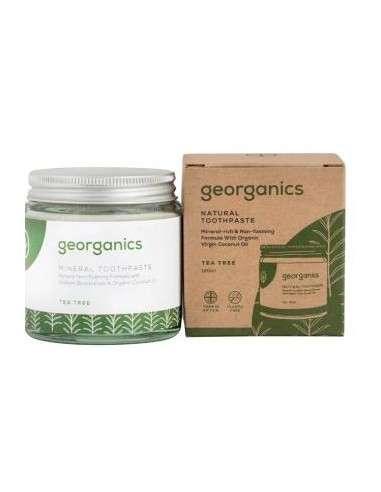 Dentifrico Mineral Arbol Del Te Crema 120 Ml de Georganics