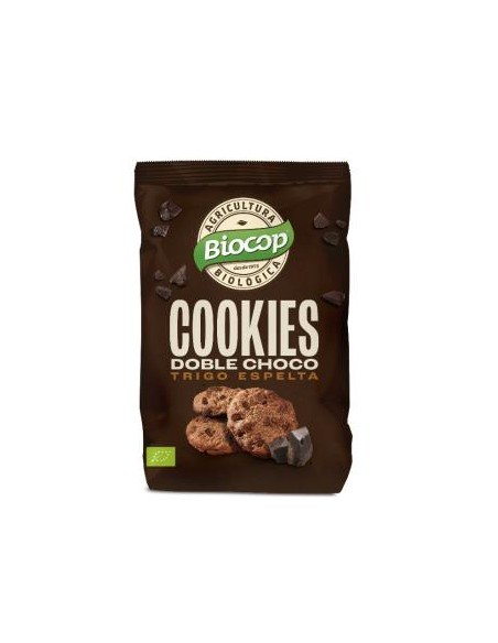 Cookies Trigo Espelta Doble Choco 200 Gr de Biocop
