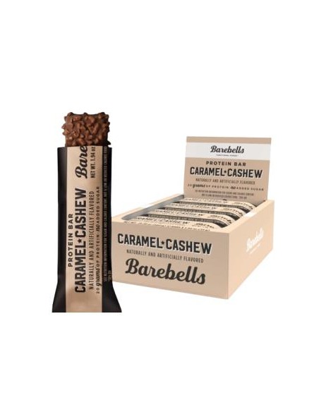 Barrita Caramel Cashew 12Udsx55 Gr de Barebells