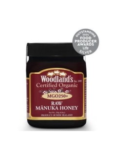 Miel De Manuka Raw  Mgo 250+  Monofloral250Gr Eco de Woodland´S