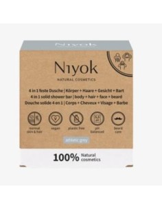 Limpiador Corporal 4 En 1 Athelic Grey 80 Gr de Niyok