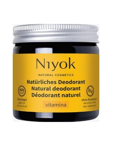 Desodorante+ Antitraspirante Vitamina 40 Ml de Niyok