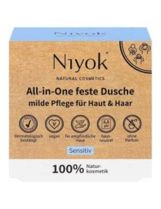 Limpiador Corporal 4 En 1 Sensible 80 Gr de Niyok