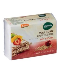 Pan Crujiente De Centeno-Sesamo 250 Gr  Demeter de Naturata