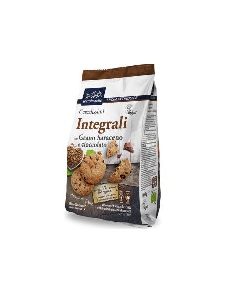 Galleta Trigo Sarraceno Chips Choco Integral 300 Gr Bio de Sottolestelle