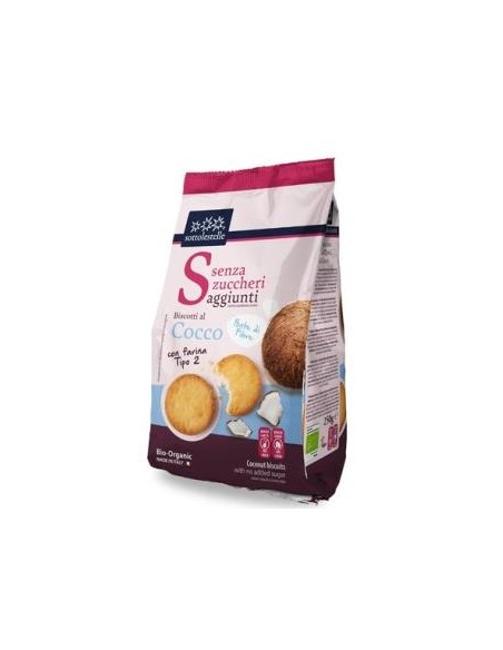 Galleta Coco Sin Azucar 250 Gr Bio de Sottolestelle