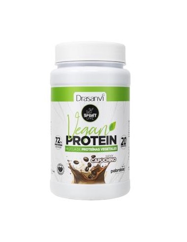Proteina Vegana Sabor Capuchino 600 G Sport Live de Drasanvi Sport Live