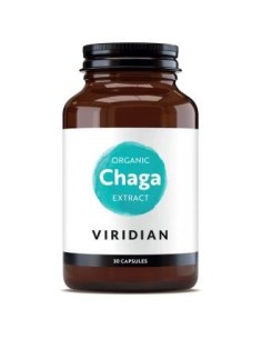 Chaga Organico Extracto 30 Vegcaps. de Viridian