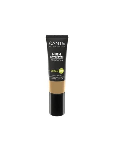 Maquillaje Fluido Alta Cobertura 04 Cool Beige 25 Ml de Sante Naturkosmetik