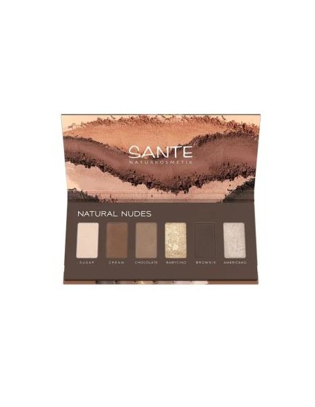 Sombra Ojos Paleta 6 Colores Natural Nudes 6 Gr de Sante Naturkosmetik