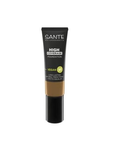 Maquillaje Fluido Alta Cobertura 07 Golden Bronze 25 Ml de Sante Naturkosmetik