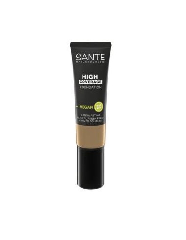 Maquillaje Fluido Alta Cobertura 03 Neutral Beige 25 Ml de Sante Naturkosmetik