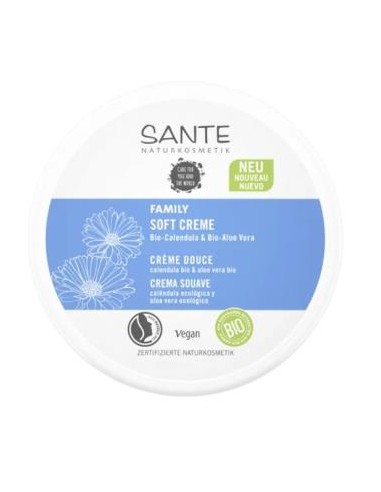 Crema Cara Y Cuerpo Family Calendula Bio-Aloe Vera Bio 150 M de Sante Naturkosmetik