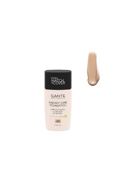 Maquillaje Fluido Radiant Care 05 Neutral Beige 30 Ml de Sante Naturkosmetik