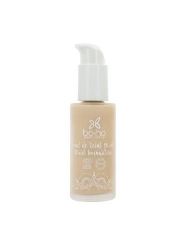 Base De Maquillaje Fluida 01 Porcelaine 30 Ml Bio de Boho Green Make Up