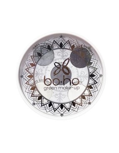Paleta De Sombra De Ojos Shadow & Light Bio Vegan de Boho Green Make Up