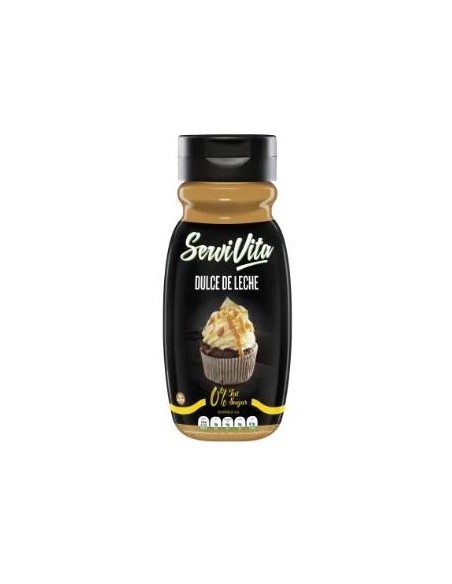 Sirope Dulce De Leche Sin Calorias 320 Ml de Servivita