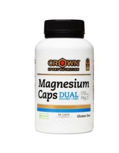 Magnesium Dual 90 Caps de Crown Sport Nutrition