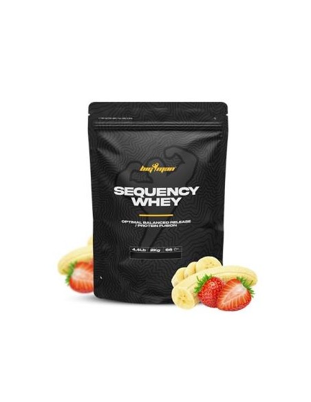 Sequency Whey 2 Kg Fresa-Platano de Bigman