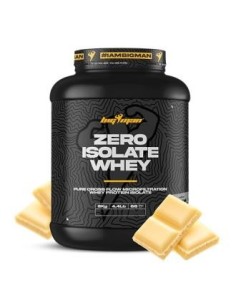 Zero Whey Protein Isolate 2Kg 4,4 Lbs Choco Blanco de Bigman