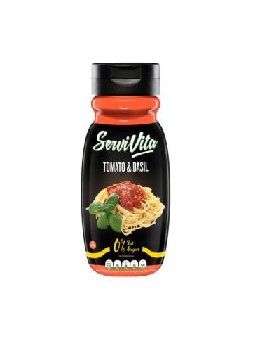 Salsa Tomate Basilico Sin Calorias 320Ml de Servivita