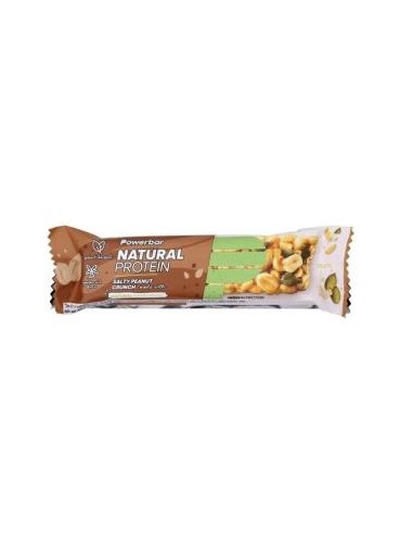 Natural Proteina Salty Peanut Crunch 18Barritas de Power Bar