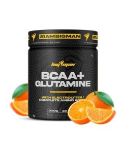 Bcaa Glutamine + Electrolytes 300 Gr Naranja de Bigman