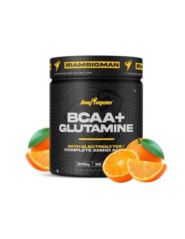 Bcaa Glutamine + Electrolytes 300 Gr Naranja de Bigman