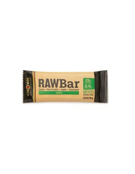 Raw Bar 1 Barrita X 50 Gr Manzana de Crown Sport Nutrition