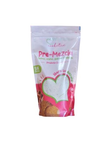 Pre-Mezcla Dulce Para Gofres-Crepes 400Gr. de Cooketea