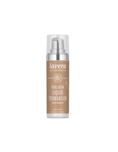 Maquillaje Fluido Hyaluron 06 Warm Almond 30 Ml de Lavera